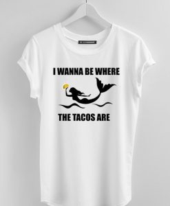 Tacos Mermaid T-Shirt