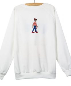 The Walking Alone white Sweatshirts