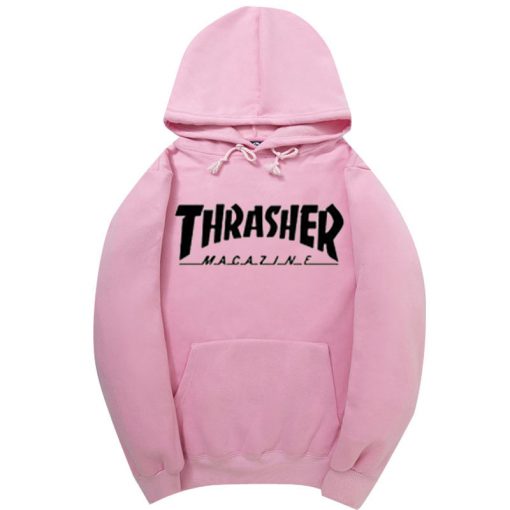 Thrasher magazine Hoodie Pink