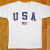 Usa White shirts