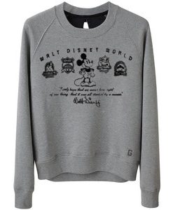 Walt Disney World Mickey Mouse Park Icons Sweatshirt