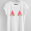 Watermelon Boobs white T-Shirt