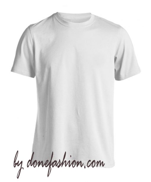 White plain unisex tees