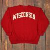 Wisconsin  Red Sweatshirt