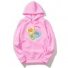 Xanarchy candy Heart Pink hoodie
