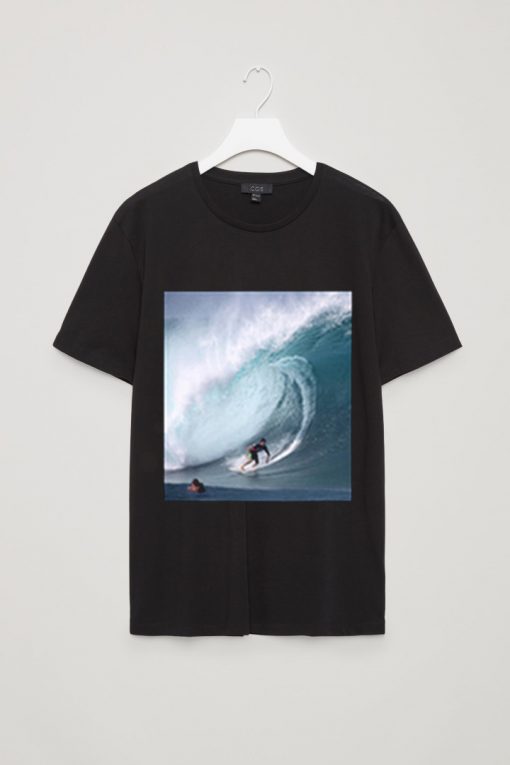 beach waves surfing t shirt
