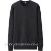 black grey sweater