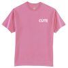 cute light pink T Shirt