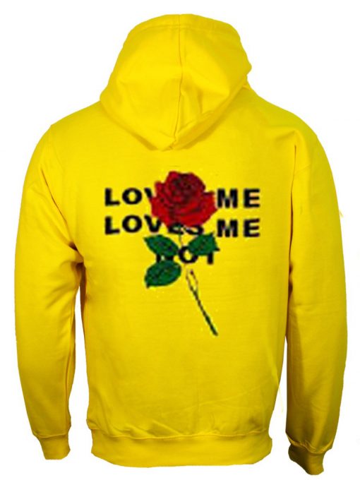 love me love me not roses yellow Hoodie