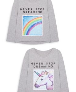 never stop dreaming rainbow and unicorn t shirts