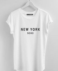 new york soho white tees