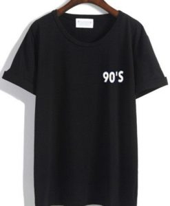 nineties black tees