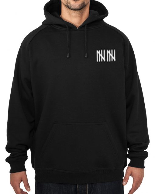 official 10 black hoodies