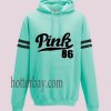 pink 86 mint hoodie