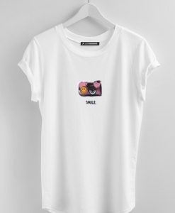 smile camera t-shirt