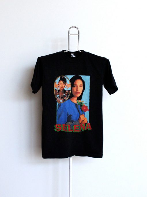 vintage selena black t-shirt