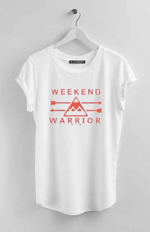 weekend warrior white shirts