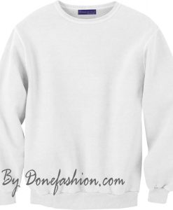 white plain sweaters