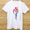 Avengers Ironman Captain America White Tees