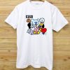 Bt Cartoon White T-shirt