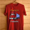 Cartoon Truck Young Red T-Shirt