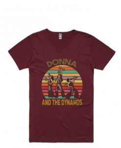 Donna And The Dynamos MaroonT-Shirt