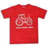 Farmer Tractor Red T-shirt