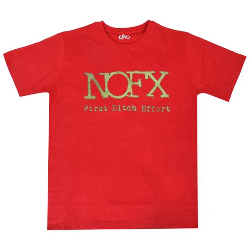 First Ditch Effort Red Tees