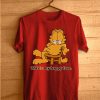 Garfield Happy Face Juvy T-Shirt In Red