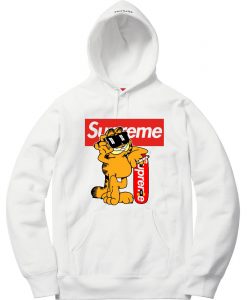 Garfield Supreme White Hoodie