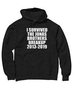 I Survived The Jonas Brothers Breakup 2013-2019 Black Hoodie