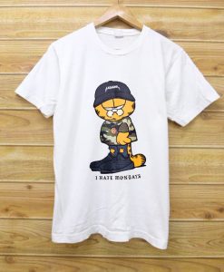 I hate Monday Garfield Tee