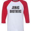 Jonas Brothers Red Sleeves Baseball Tshirts