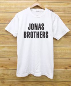 Jonas Brothers White Tshirts