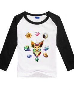 New Cartoon Ash And Pikachu RaglanT Shirts