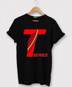 T Series Indian Girl Clothes Black T-shirt