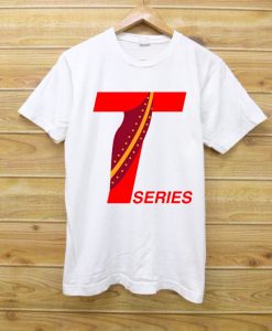 T Series Indian Girl Clothes White T-shirt