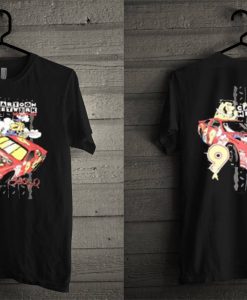 1998 Cartoon Network wacky racing nascar T Shirt