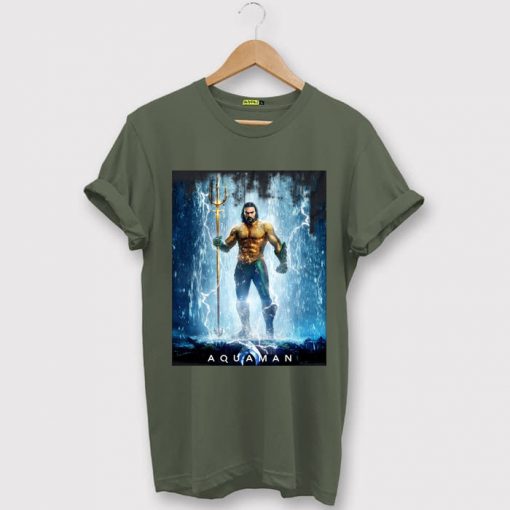 Aquaman Green Army T Shirt Justice League