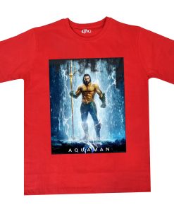 Aquaman T Shirt Justice League Red