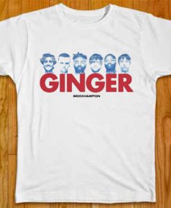 Brockhampton 'Ginger' WhiteT-shirt