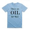 Crazy Oils Lady Blue sea Tee