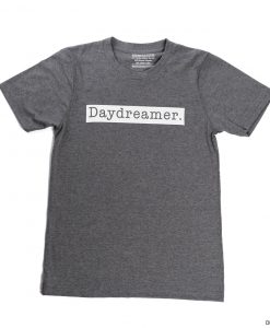 Daydreamer Print Grey Asphalt tees