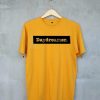 Daydreamer Print Yellow tees