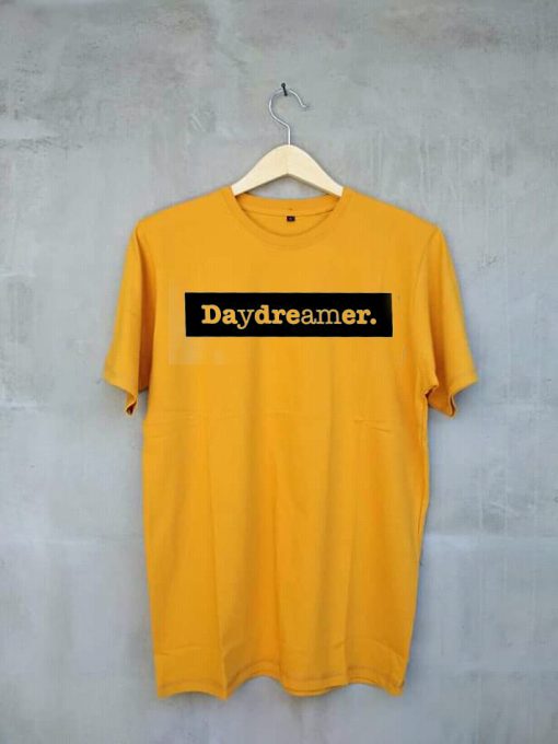 Daydreamer Print Yellow tees