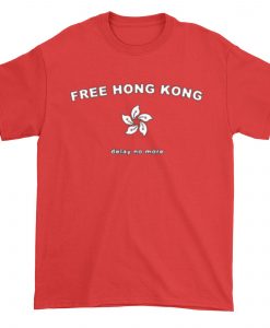 Free Hong Kong Delay No More red