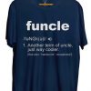 Funcle Definition T-shirt Blue Naval