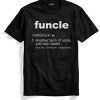 Funcle Definition T-shirt Black