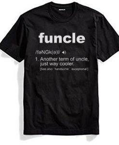 Funcle Definition T-shirt Black