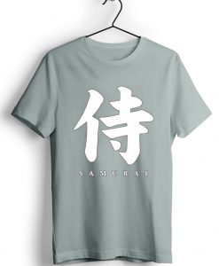 Japan Samurai Grey Smooth T shirts